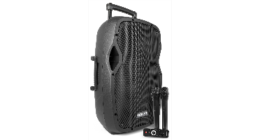 Vonyx AP1200PA Mobiele geluidsinstallatie met 2 microfoons