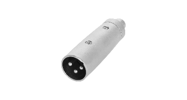 Adam Hall 4 STAR A RF2 XM3 Adapter RCA female naar XLR male
