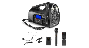 Vonyx ST016 Draadloos PA system UHF Combi