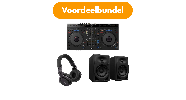 AlphaTheta Level Up House Party Bundel DDJ-GRV6 + HDJ-CUE1 + DM-40D
