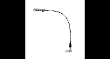 Adam Hall XLR4A Ultra COB LED zwanenhalslampje met haakse XLR