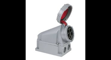 PCE CEE 63A 5-polige opbouw socket female IP67