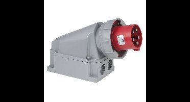 PCE CEE 63A 5-polige opbouw socket male IP67