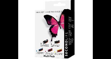 Secondlife Canon Multipack 580 / 581 Series Zwart