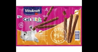 Vitakraft Cat Stick droogvoer voor kat Lam, Turkije 36 g