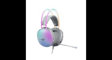 Havit H2037d gaming-hoofdtelefoon (wit)