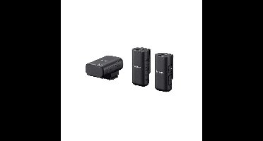 Sony ECM-W3 Zwart Microfoon voor digitale camera