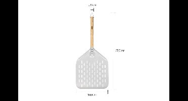 Unold 6881620 pizzaschep Aluminium, Hout