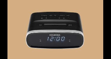 Grundig GPR1230 Klok Zwart