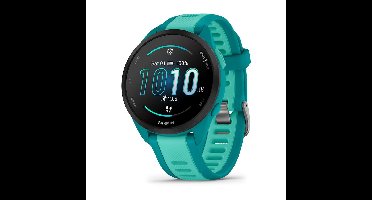 Garmin Forerunner 165 Music 3,05 cm (1.2") AMOLED 43 mm Digitaal 390 x 390 Pixels Touchscreen Turkoois GPS