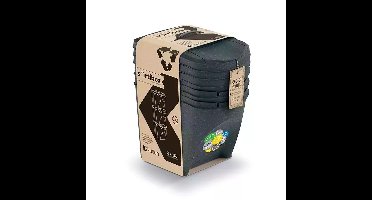 KEDEN KOSZ NA ŚMIECI SORTIBOX 25L SET 3 - ANTRACYT ECO WOOD (levertijd 8 werkdagen)