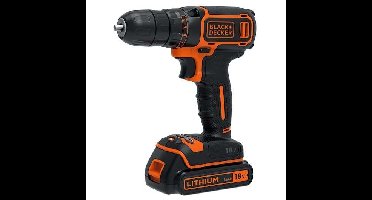 Black & Decker BDCDC18-QW boor 650 RPM Zwart, Oranje