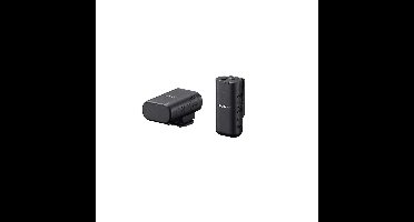 Sony ECM-W3S Zwart Microfoon voor digitale camera