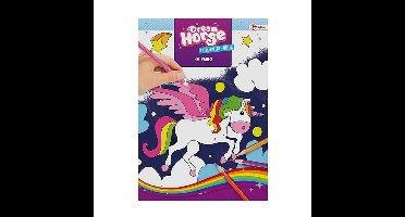 Dream Horse Kleurboek Eenhoorn 96 Bladzijden