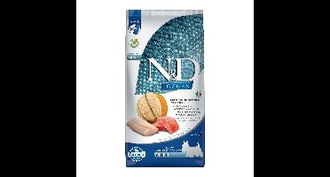 FARMINA N&D Ocean Dog Salmon, Cod, Cantaloupe, Melon Adult Mini - droog hondenvoer - 7 kg
