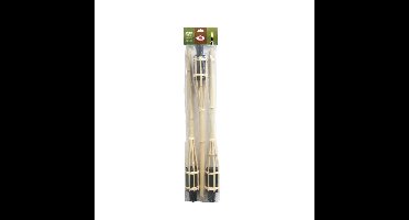 Esschert Design Bamboe Fakkels 62.5 cm 3 Stuks