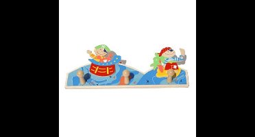 Simply for Kids Houten Kapstok Piraat