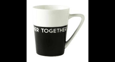 Dutch Rose Mok Together Wit/Zwart