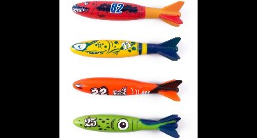 Benson Duikspeelgoed Torpedos 4 Stuks