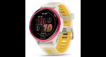 Garmin Forerunner 570 3,05 cm (1.2") AMOLED 42 mm Digitaal 390 x 390 Pixels Touchscreen Roze, Wit Wifi GPS