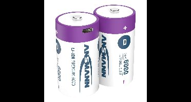 Ansmann opl.bat. D + USB-C