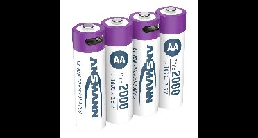 Ansmann opl.bat AA + USB-C