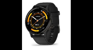 Garmin Venu 3 3,56 cm (1.4") AMOLED 45 mm Digitaal 454 x 454 Pixels Touchscreen Zwart Wifi GPS