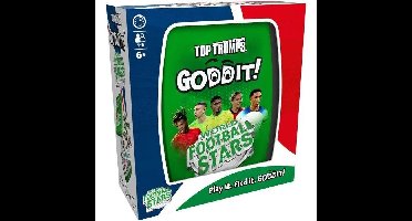 GODDIT - Top Trumps Wereldvoetbalsterren - Kaartspel - WINNENDE ZETTEN - 1 tot 6 spelers - Vanaf 6 jaar
