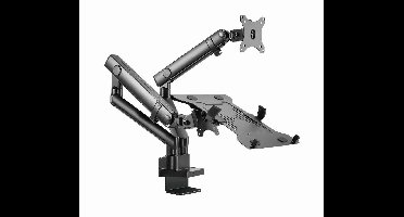 Gembird MA-DA3-02 flat panel bureau steun 81,3 cm (32") Zwart