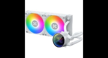 XIGMATEK - Fenix II 240 Arctic - AIO-waterkoeling - 120 mm ventilatoren - Wit ARGB Intel AMD - Wit
