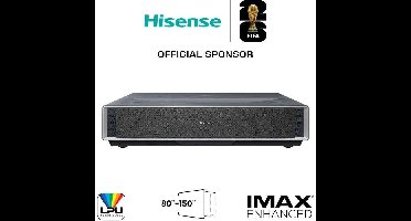Videoprojector - HISENSE - PT1SE - 4K UHD - Ultra Short Throw - Triple Laser Trichroma - 2300 ANSI Lumen