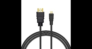 Savio CL-39 HDMI kabel 1 m HDMI Type A (Standaard) HDMI Type D (Micro) Zwart