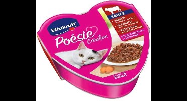 VITAKRAFT POESIE CREATION SOS rund/wortel - natvoer voor katten - 85 g