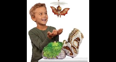 GrossMos Flying - Ontdek je vliegende dinosaurus - Oranje - 3 modellen om te verzamelen
