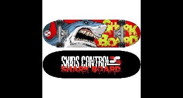 STAMP Skateboard 28 x 8 Shark Skids Control