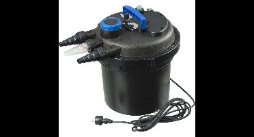 Drukfilter - UBBINK - BioPressure II 10000 PlusSet - Met Xtra 3900 pomp - Geïntegreerde 11W UVC - Voor vijvers van 6000-10000 liter