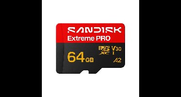 SanDisk Extreme PRO microSD UHS-I 64 GB MicroSDHC