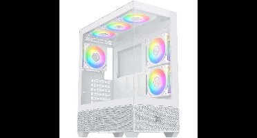 XIGMATEK Alphard Arctic Mid-Tower-behuizing - E-ATX - Wit