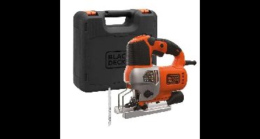 Decoupeerzaag met snoer - BLACK&DECKER - BES610K-QS - 650W - 90mm zaagdiepte - Met draagtas