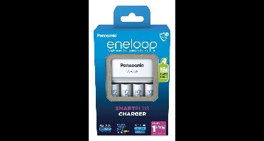 Batterij-oplader PANASONIC Eneloop Smartplus BQ-CC55 + 4x AA 2000 mAh (K-KJ55MCD40E)