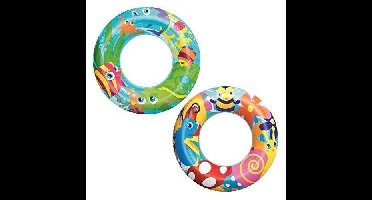 Opblaasbare ring - BESTWAY - 36013 - Diverse kleuren - Voor kinderen - Geschikt voor buiten