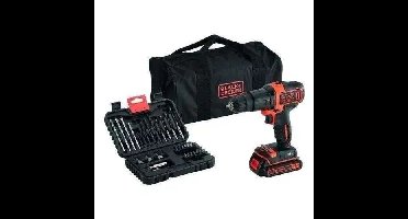 Accu-klopboormachine - BLACK & DECKER - BDCHD18S32-QW - 18 V - 1 accu 1,5 Ah