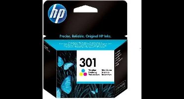 HP 301 originele drie-kleuren inktcartridge voor HP Envy 4505 en HP DeskJet 1050/1512/2548 / 3057A (CH562EE)