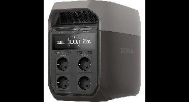 Draagbaar energiestation - EcoFlow - DELTA 3 - 1024Wh LiFePO4-accu, verschillende vermogens