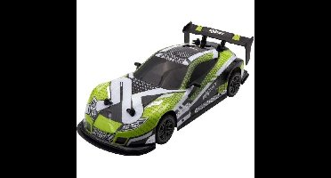 Afstandsbediening Auto - EXOST - Flitslicht 1:14 - 15 km/h - 31 -5 cm - groen - 5 jaar oud