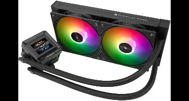 THERMALRIGHT - Frozen Warframe 240 SE - AIO waterkoeling - 120mm ventilatoren - ARGB-display - Zwart