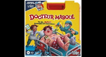 Dr. Maboul, elektronisch bordspel met alles-in-één draagtas, 2 manieren om te spelen, 1+ spelers, 10 minuten,