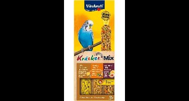 VITAKRAFT Kräcker Mix Egg, apricot, honey - lekkernijen voor grasparkiet - 3 st.
