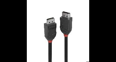 LINDY DisplayPort 1.2-kabel - Zwarte lijn - 2 m