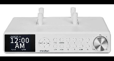 Keukenradio - MEDION - DAB+ - 2x3W RMS - Wit